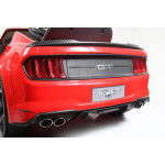 Elektrické autíčko - Ford Mustang GT - nelakované - červené